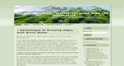 Desktop Screenshot of algaeforce.com