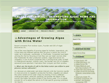 Tablet Screenshot of algaeforce.com